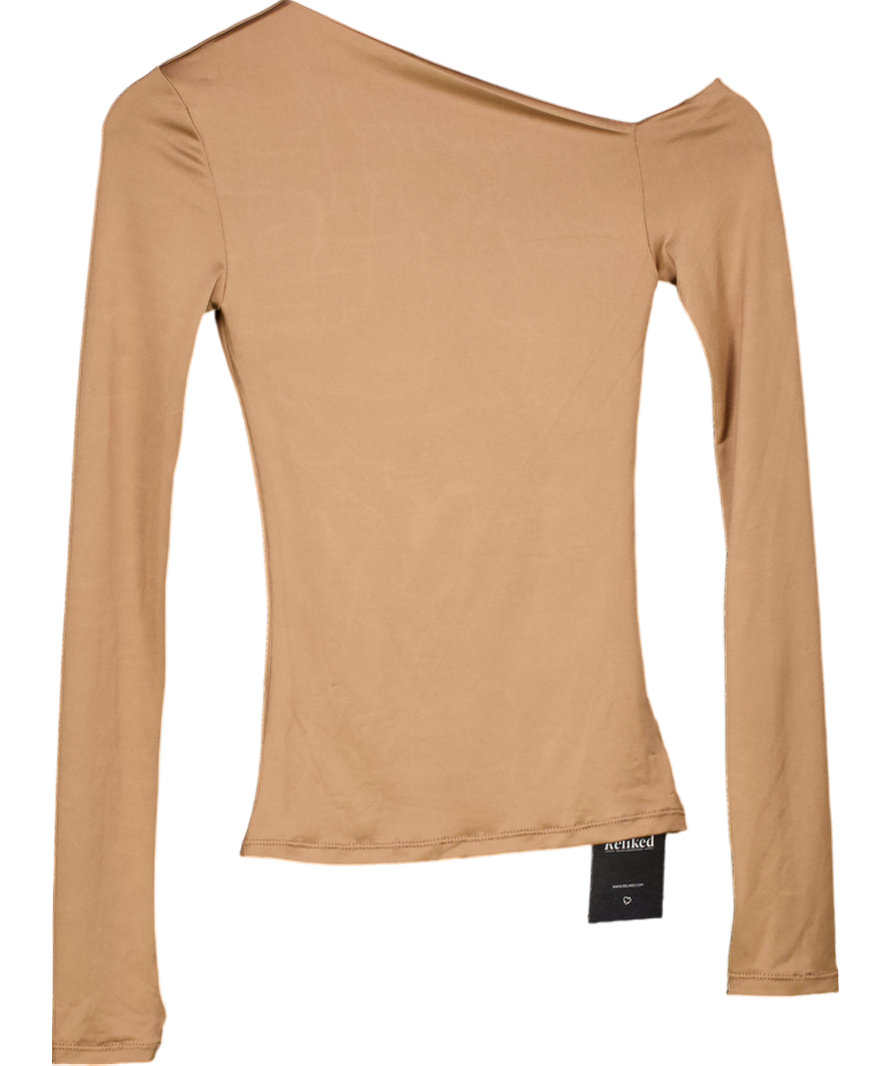 Label Loft Brown Gigi Top UK XS/S