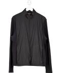 Michael Kors Black Cotton Blend Zip Up Jacket UK XL