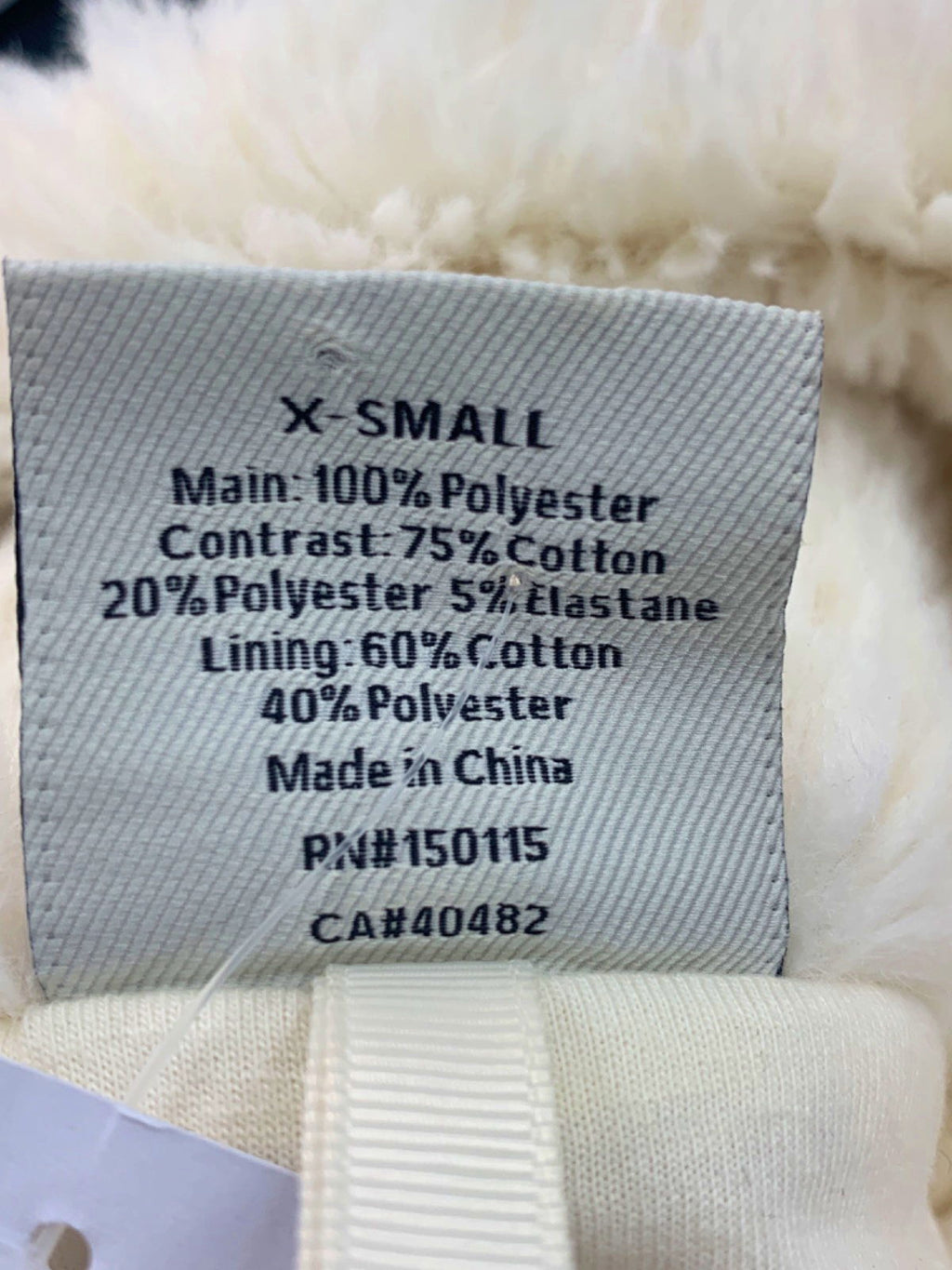 Varley Ivory Fleece Jacket UK XS