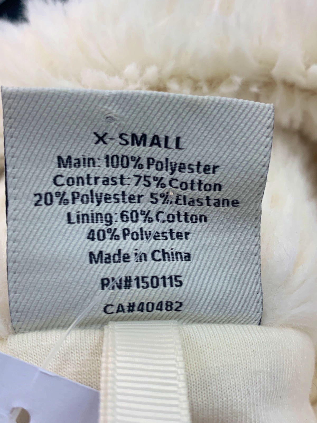 Varley Ivory Fleece Jacket UK XS