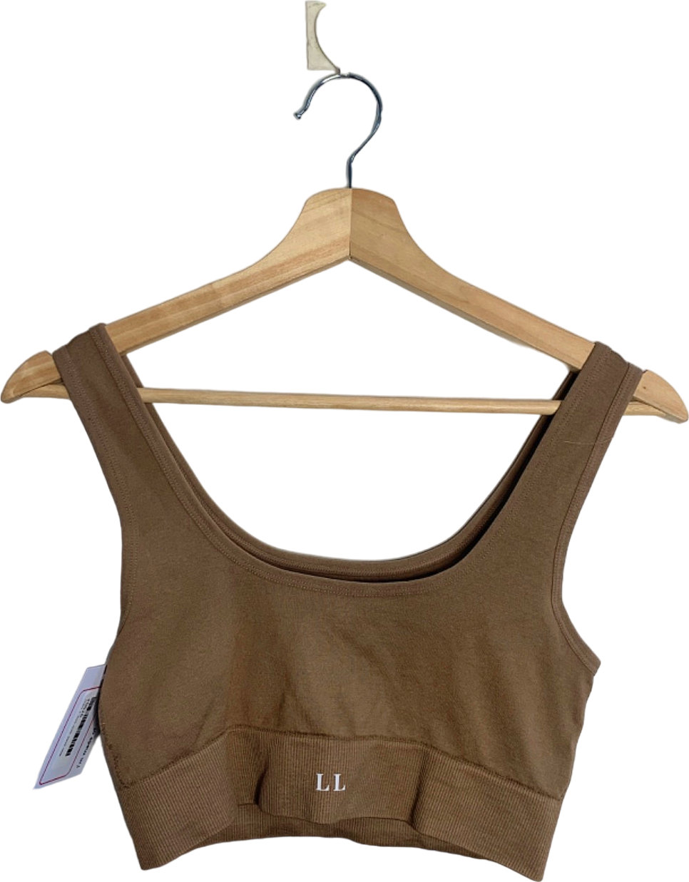 Love Leggings Brown Cropped Cami Top S UK 8-10