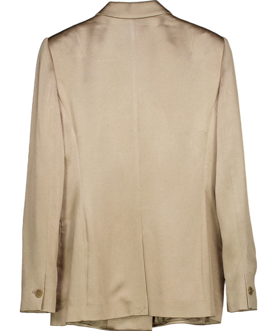 REISS Metallic Aria Jacket Shimmer Blazer UK 12