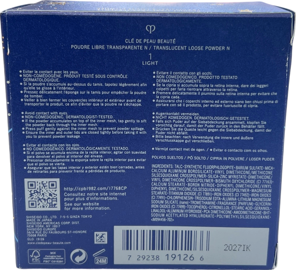 Clé de Peau Beauté Translucent Loose Powder Light 26g