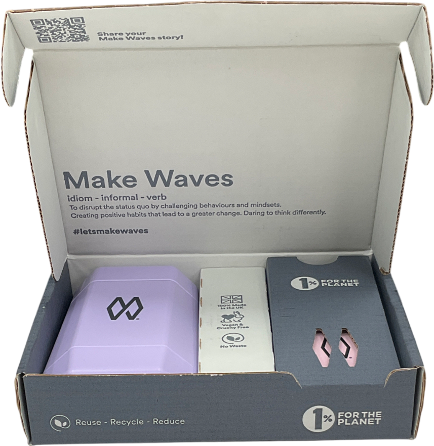 make waves Refillable Antiperspirant Starter Pack Purple One size