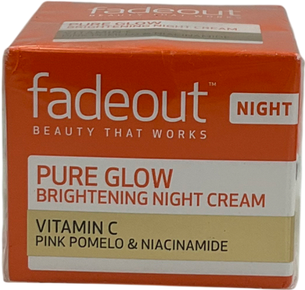 Fadeout Pure Glow Brightening Night Cream 50ml