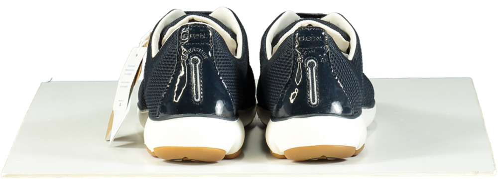 Geox Navy D Nebula C Mesh Trainers UK 4