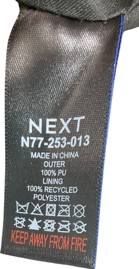 Next Black Handbag With Adjustable Shoulder Strap