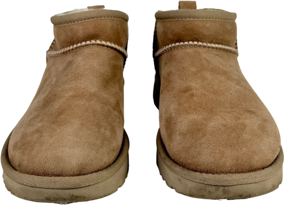 UGG Cream Classic Ultra Mini Boot Sand UK 5 EU 38