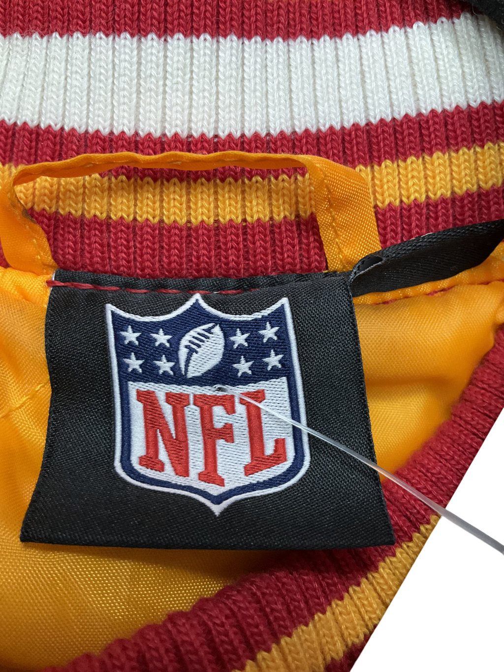 Primark Red X Nfl Chiefs Team Bomber Jacket UK L