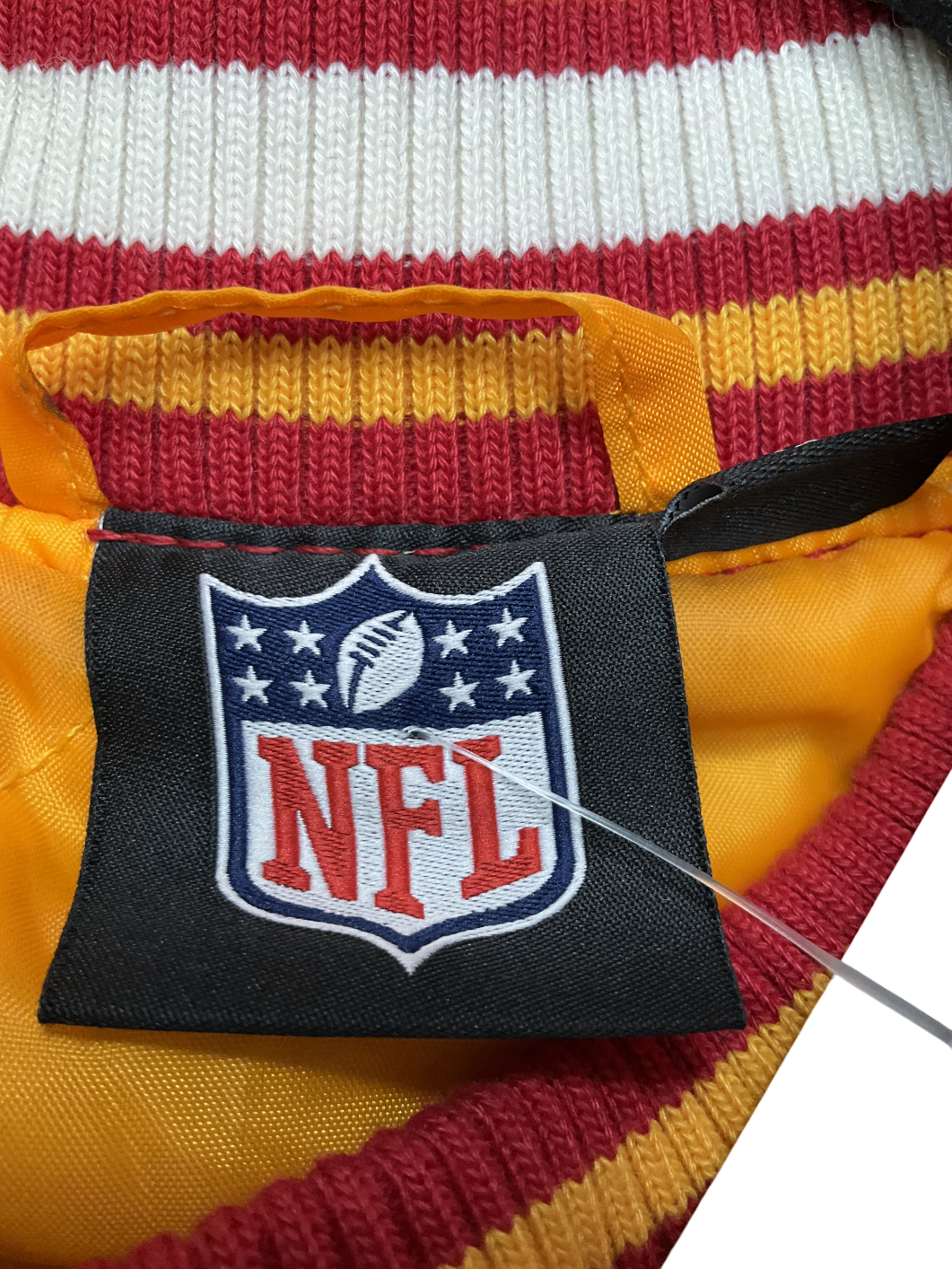 Primark Red X Nfl Chiefs Team Bomber Jacket UK L