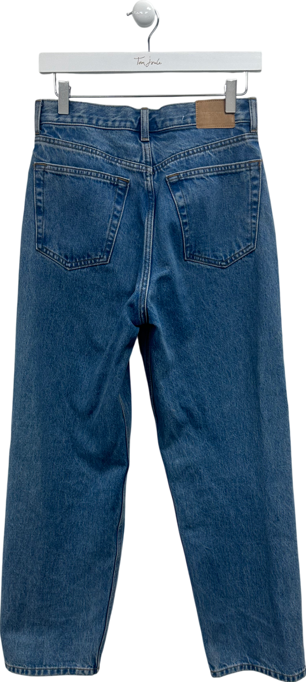 Weekday Blue Galaxy Loose Straight Leg Jeans W26