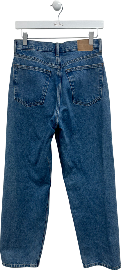 Weekday Blue Galaxy Loose Straight Leg Jeans W26