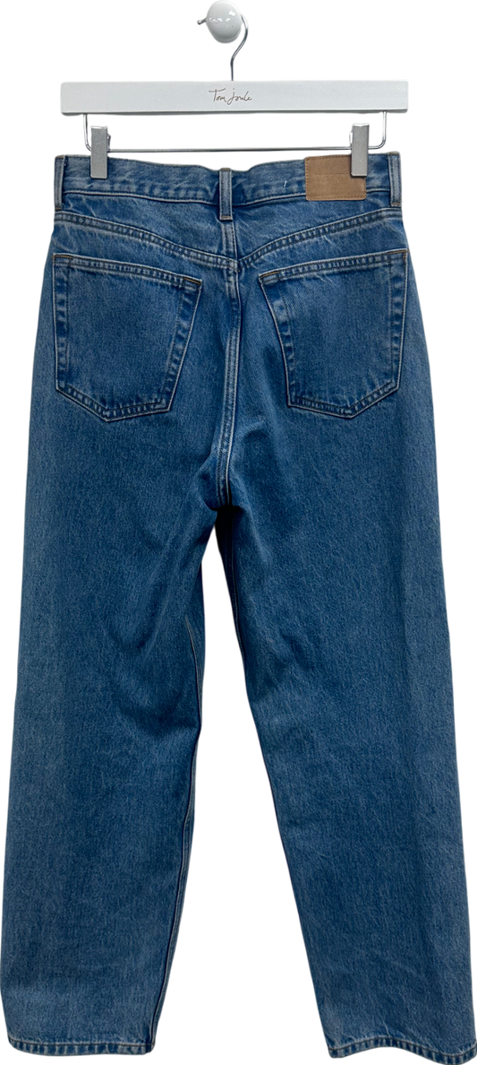 Weekday Blue Galaxy Loose Straight Leg Jeans W26