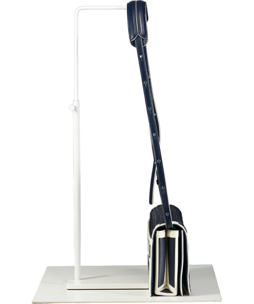 Roger Vivier Blue Illusion Logo Shoulder Bag