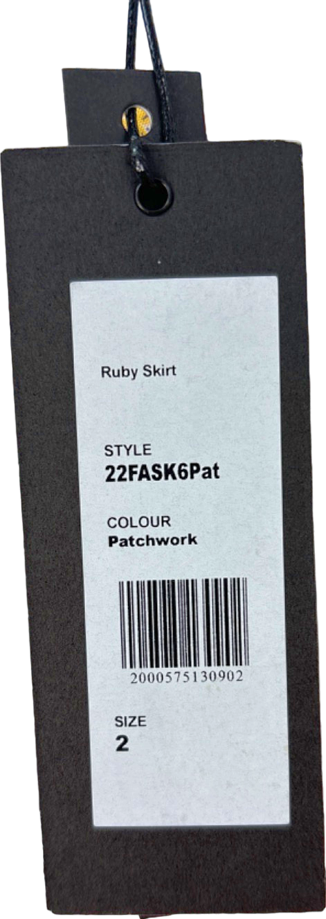 Hunter Bell Patchwork Ruby Skirt UK 6