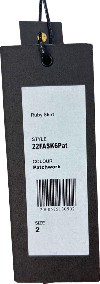 Hunter Bell Patchwork Ruby Skirt UK 6