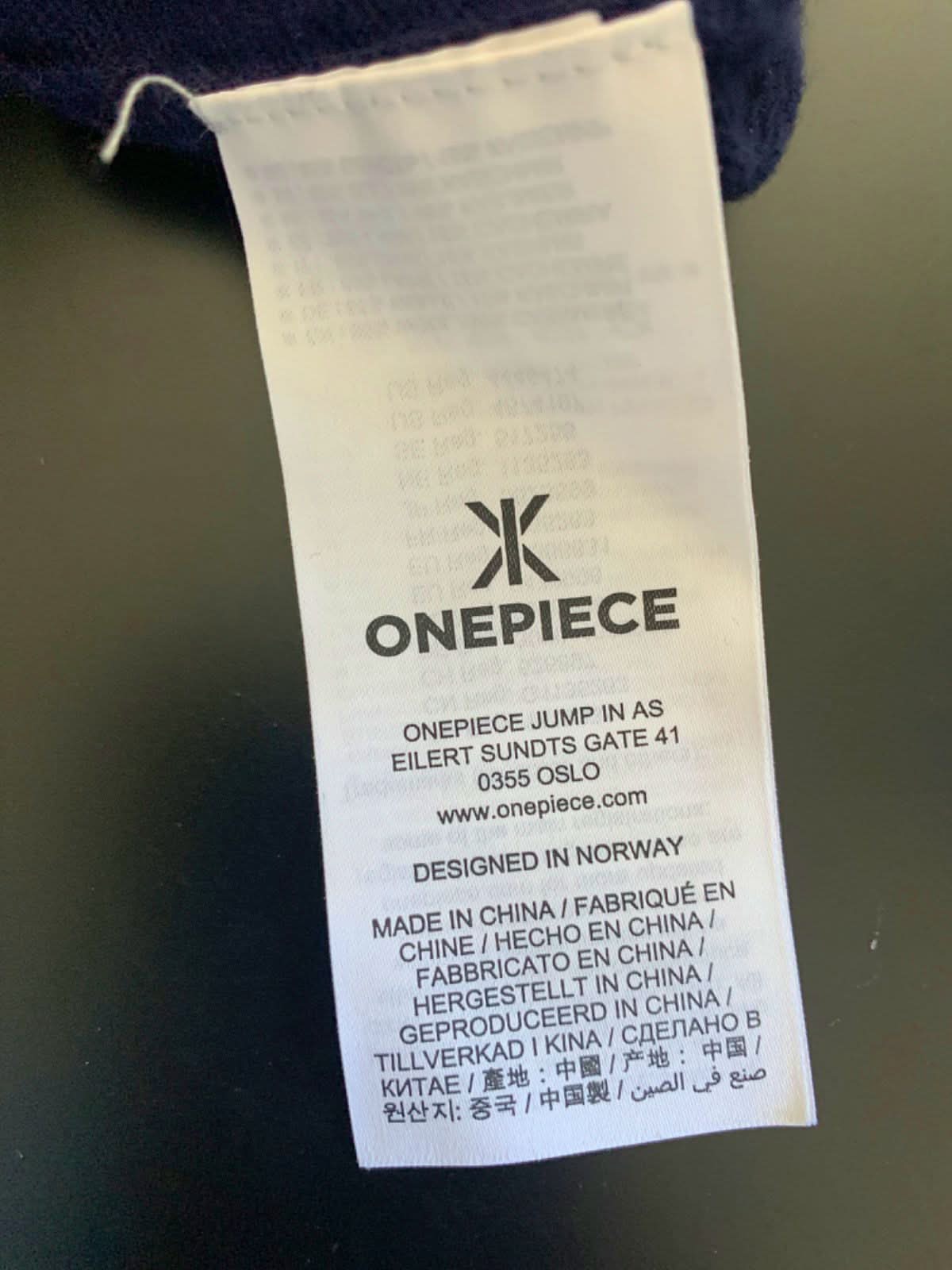 Onepiece Navy Retro Cashmere Jumpex S