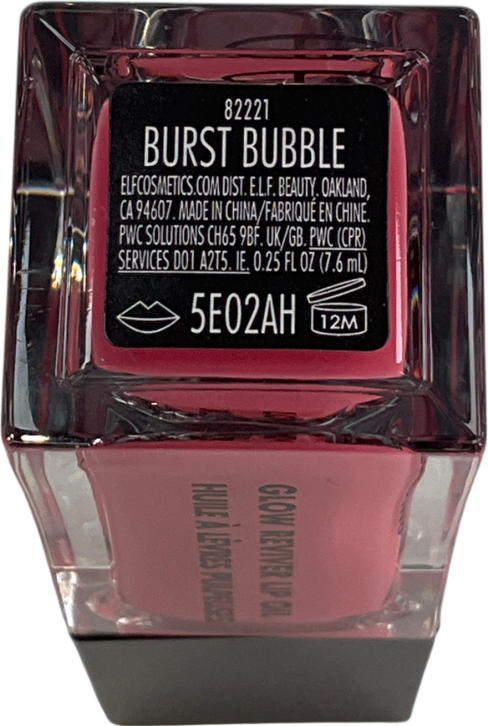 E.L.F Cosmetics Glow Reviver Lip Oil Burst Bubble 7 ml