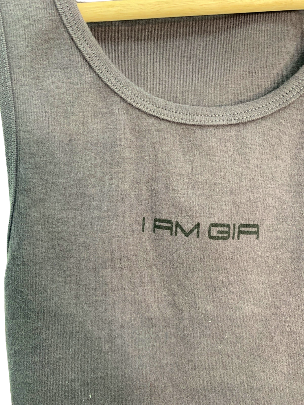 I.AM.GIA Black Tank Top XS