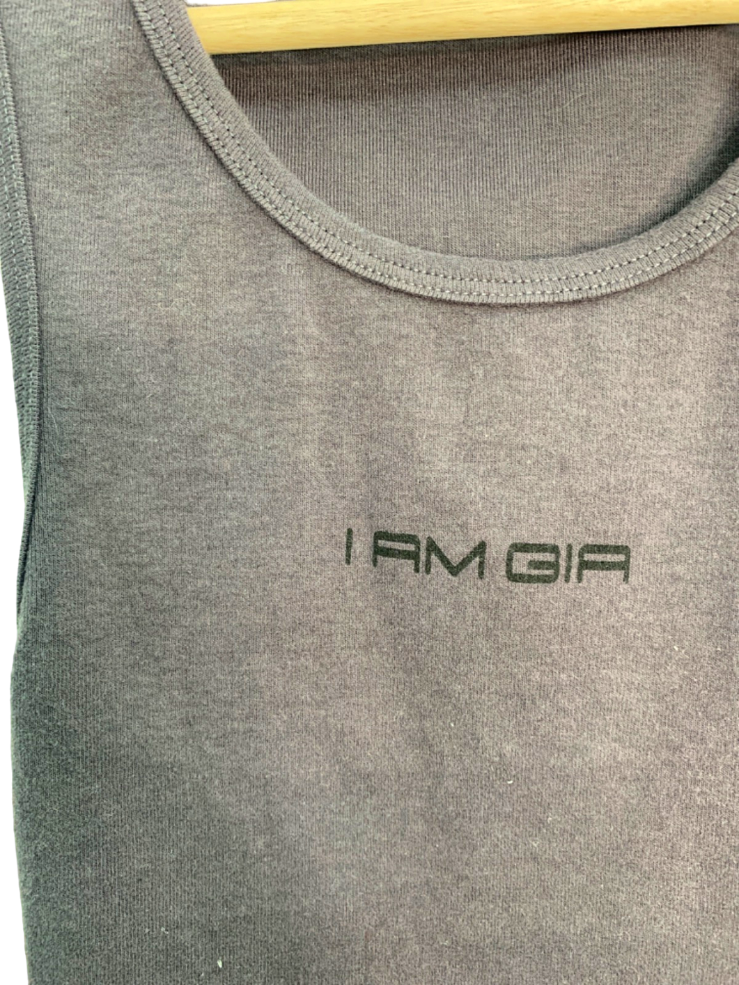 I.AM.GIA Black Tank Top XS