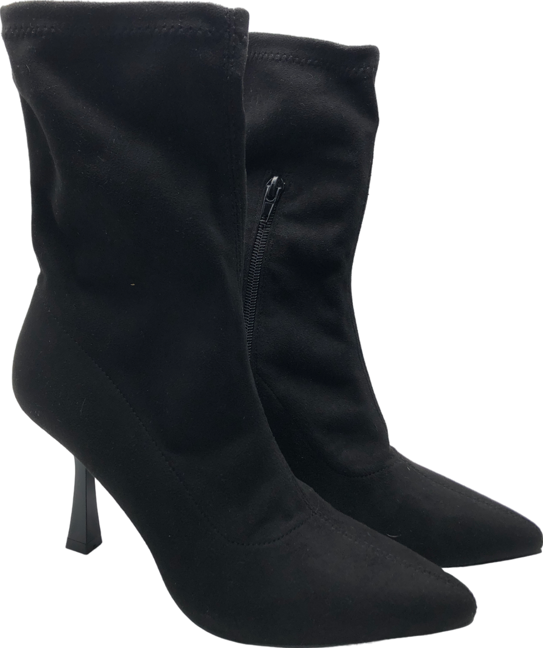 New Look Black Heeled Boots UK 5 EU 38 👠