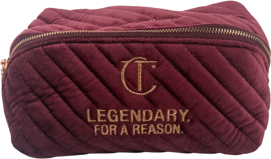 Charlotte Tilbury Red Legendary For A Reason Makeup Bag One Size