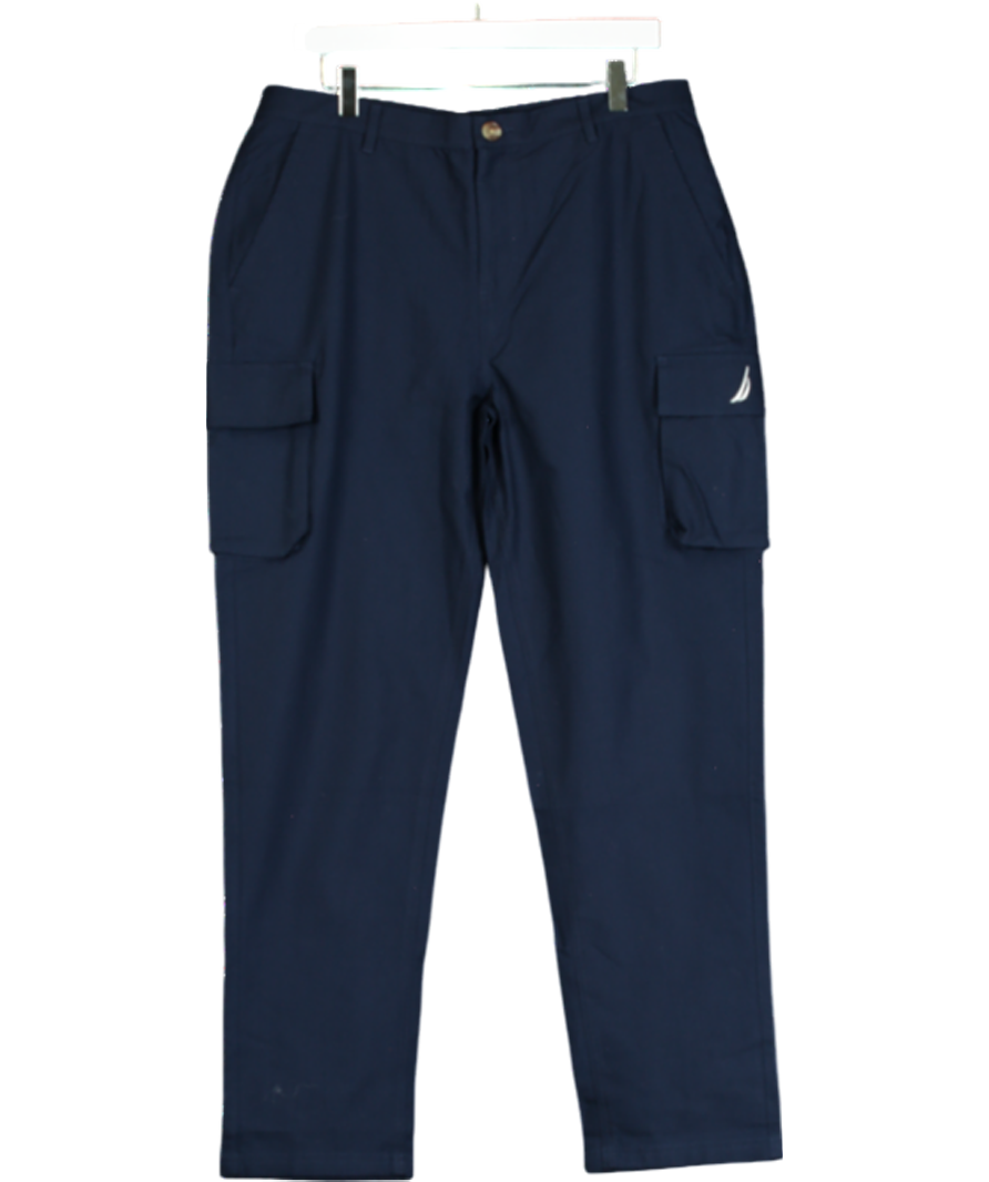 Nautica Blue Cape Regular Fit Cargo Trousers UK L