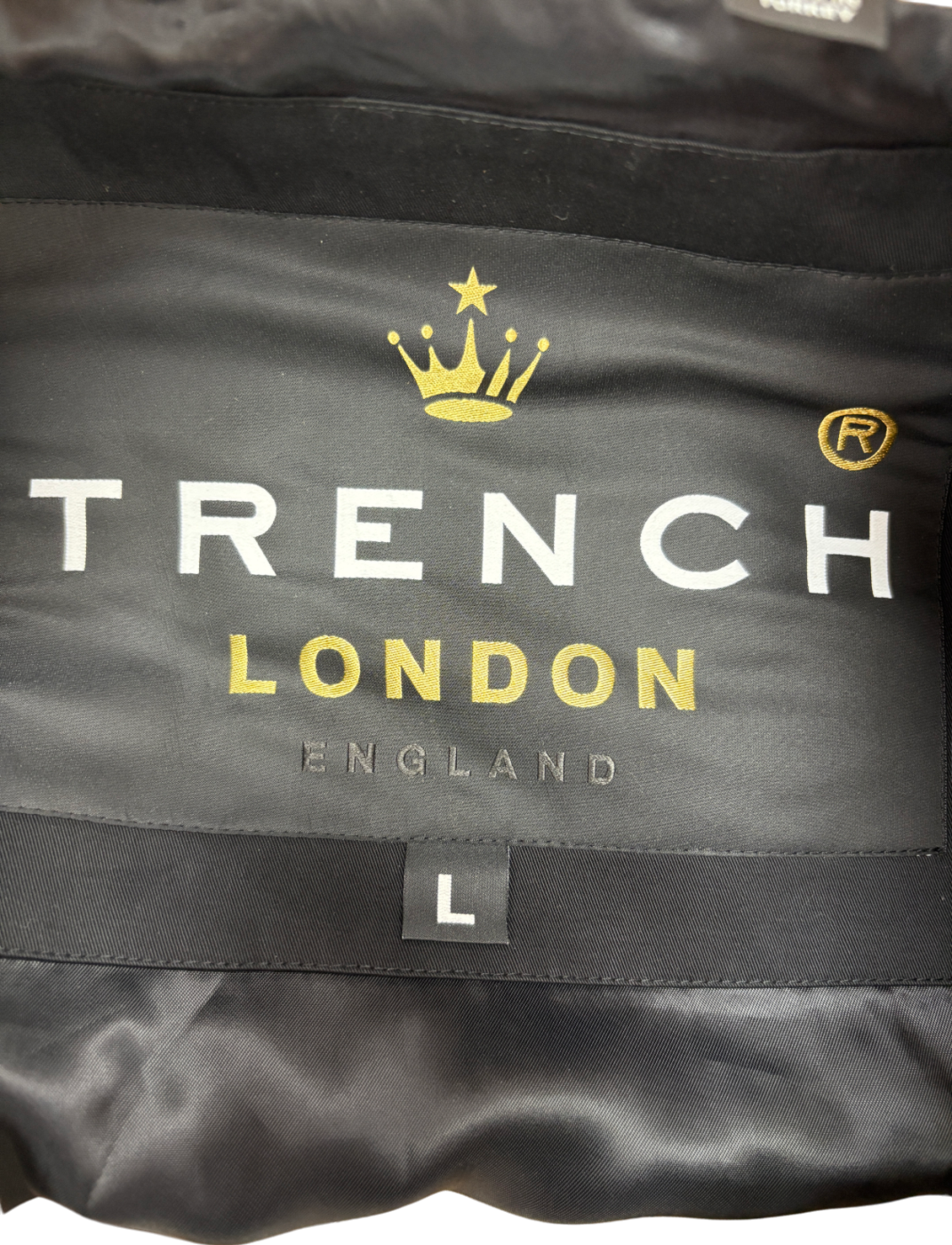 Trench Beige Bond Herringbone Jacket UK L