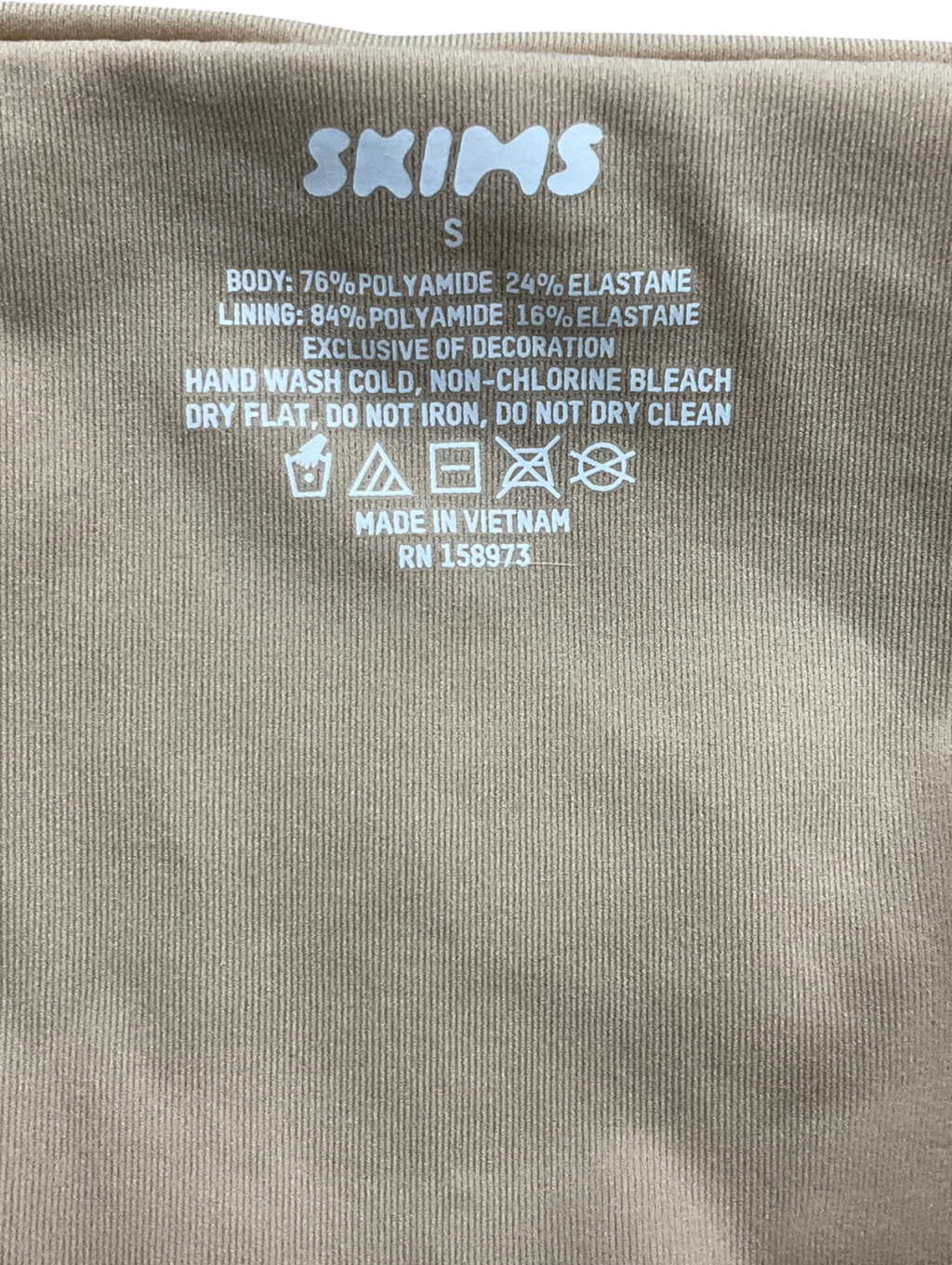 SKIMS  Fits Everyone Bandeau - Clay UK S