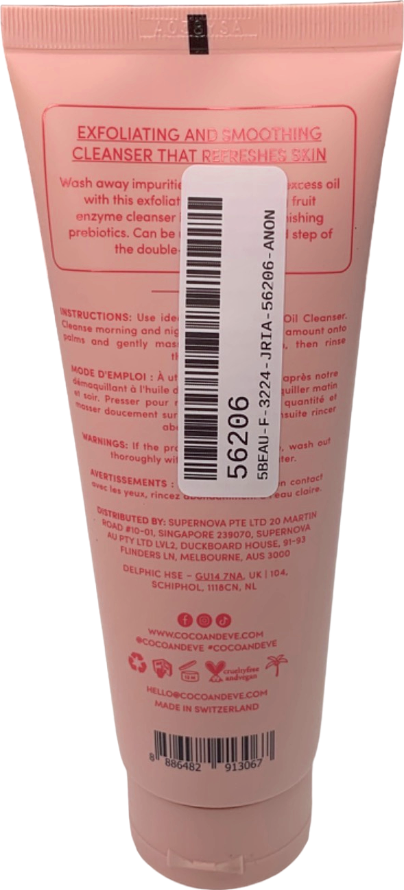 Coco & Eve Fruit Enzyme Cleanser Dragon Fruit 120 ml