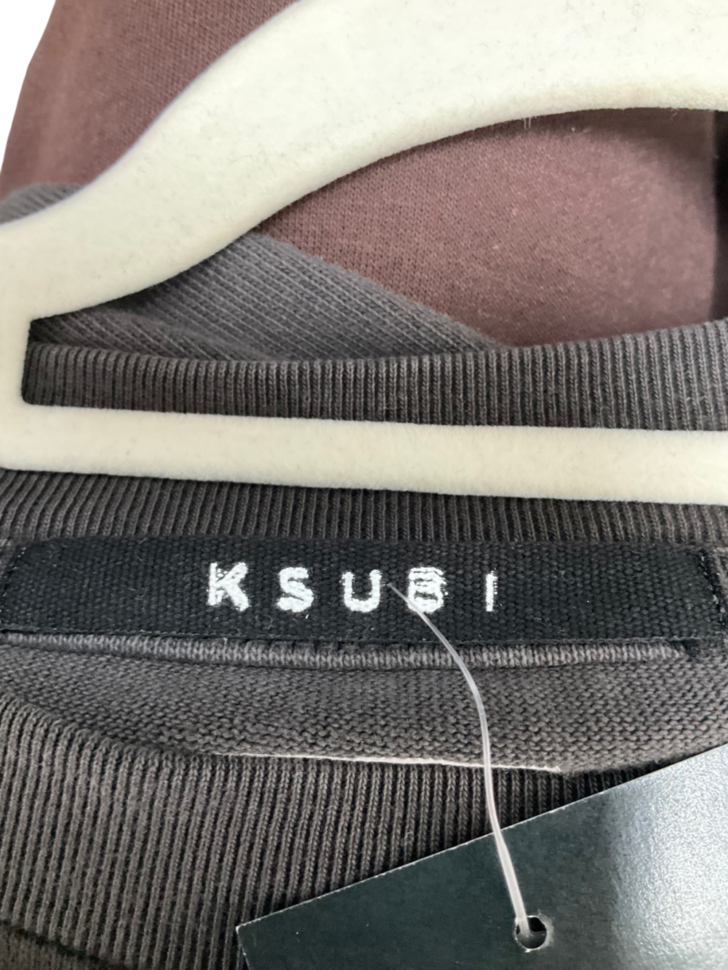 Ksubi Black Baddies Ecksess Faded Tee UK XS