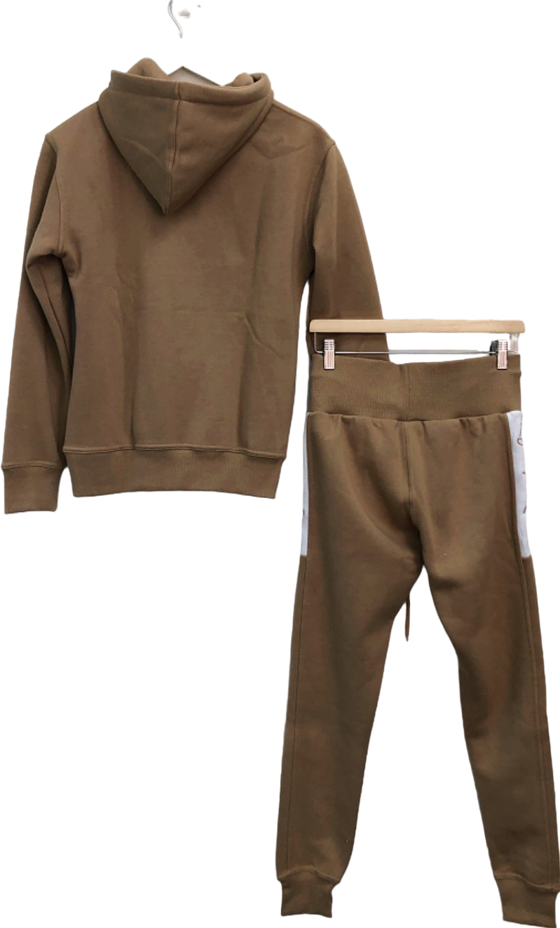 RAGS TO RITCHES  Clothing Brown Hoodie and Joggers Set UK L