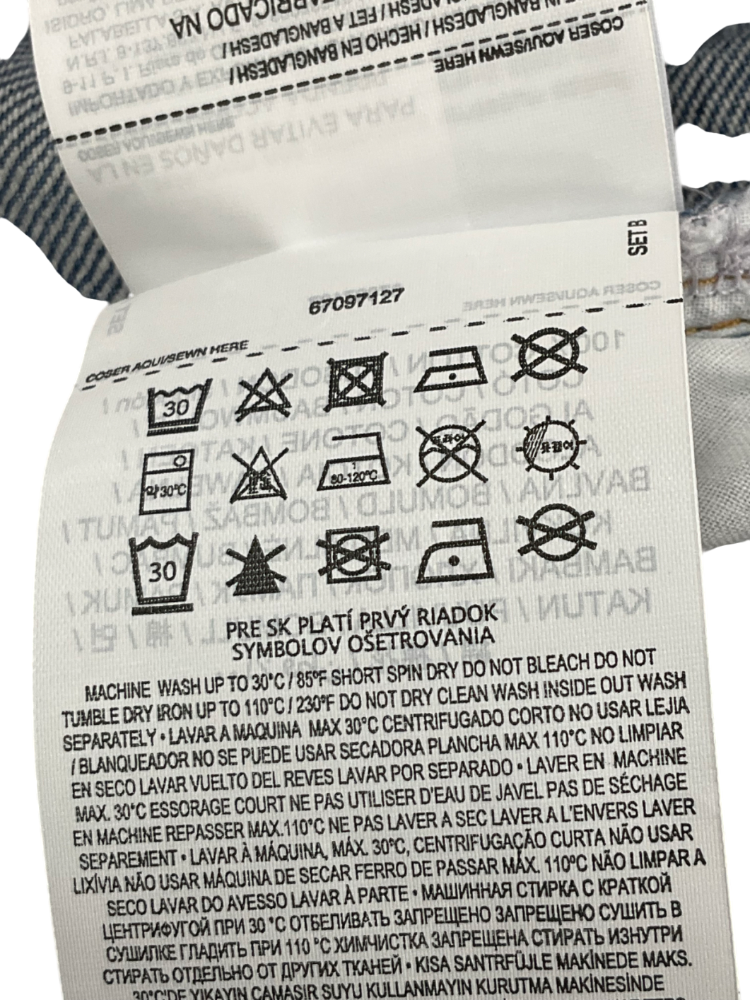 MANGO Blue High Waist Straight Shorts UK 8