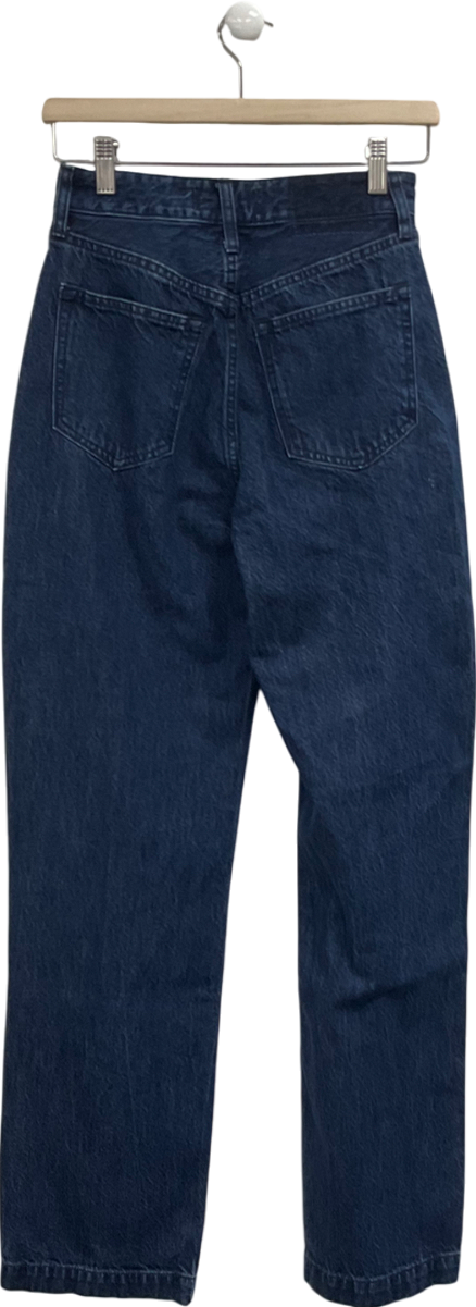 Abercrombie & Fitch Blue High Rise Loose Jean W24