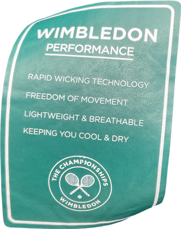 Wimbledon Blue Performance Zip Through Jacket UK M