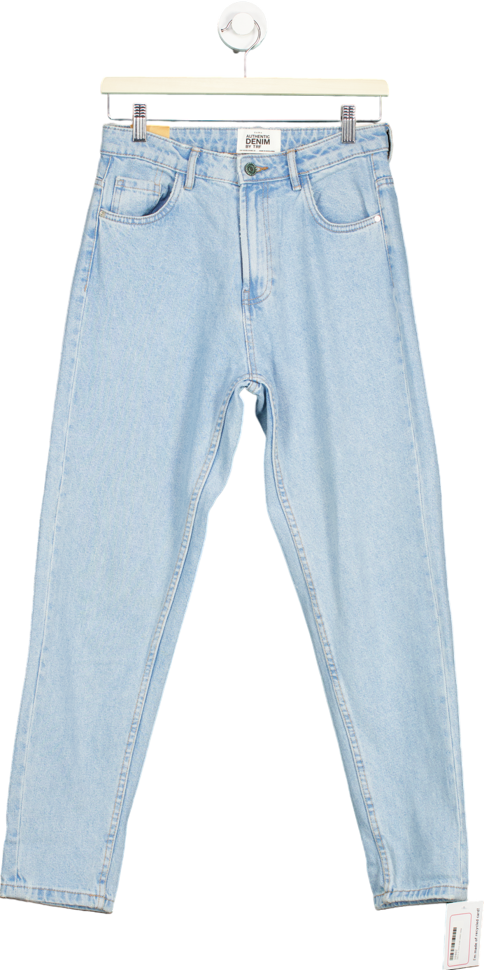 Zara Light Blue Classic Mom Fit Ankle Length Jeans EUR 36 UK 8