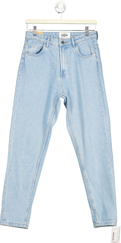 Zara Light Blue Classic Mom Fit Ankle Length Jeans EUR 36 UK 8