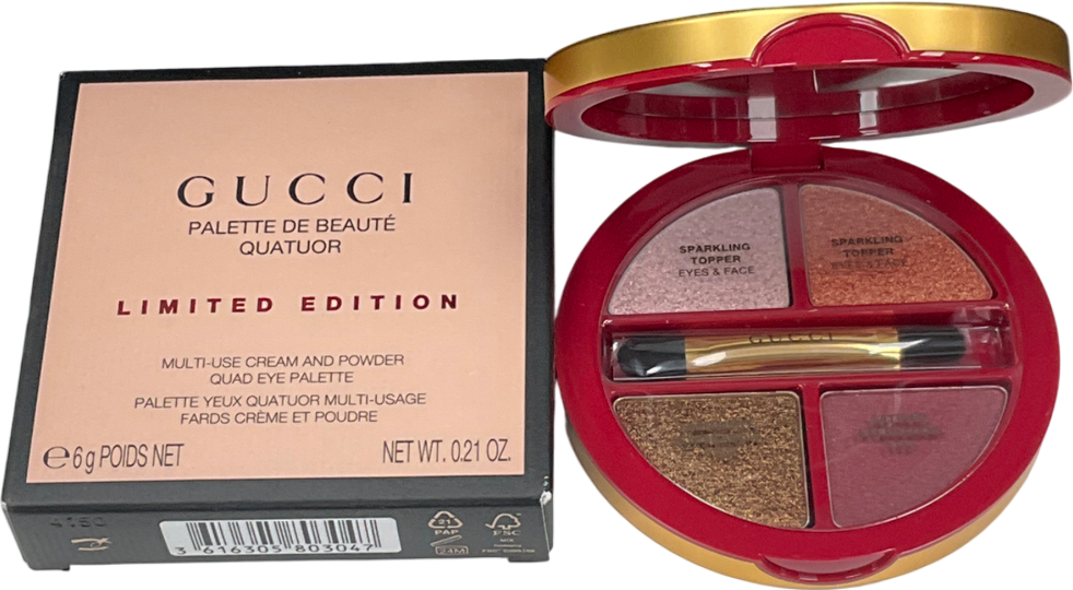 Gucci Palette De Beauté Quatuor Eyeshadow Palette Limited-edition 04 Festive Glow 6g