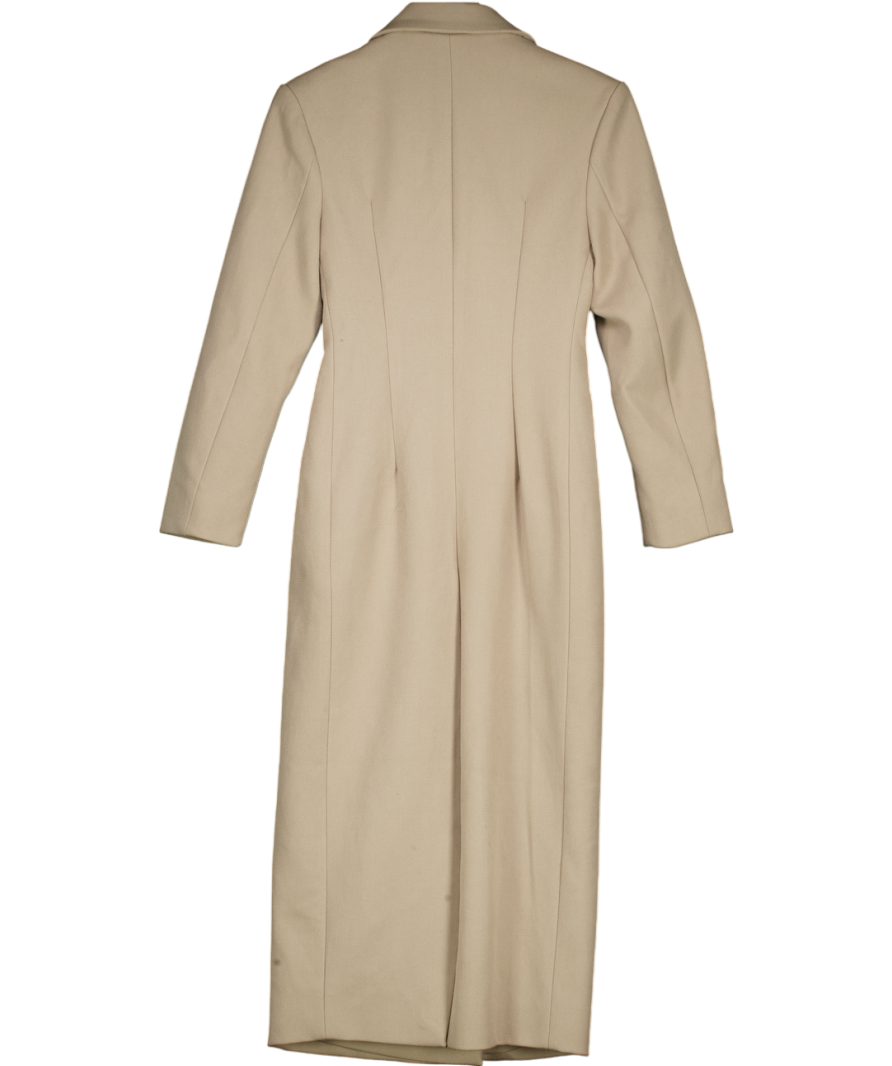BOA Beige Stone Tailoed Trench Coat UK XS