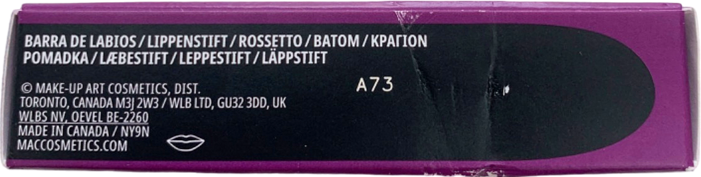 MAC Matte Lipstick Everybody's Heroine 695 3.5g