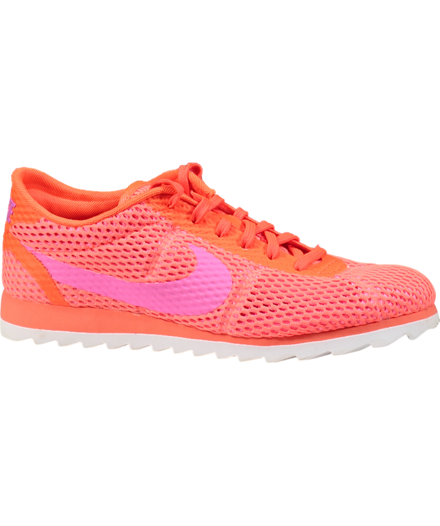 Nike Orange Neon Mesh Cortez Trainers UK 3.5 EU 36.5 👠