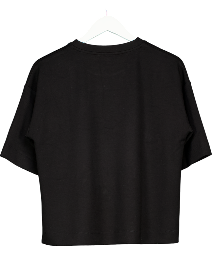River Island Black Short Sleeve Oversized T-shirt UK S
