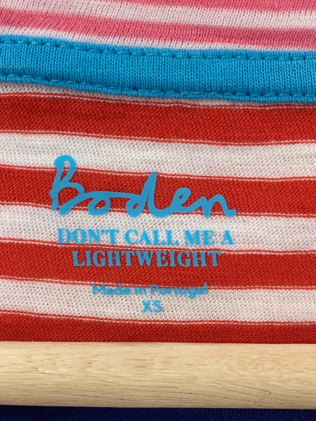 Boden Multicoloured Striped T-Shirt XS