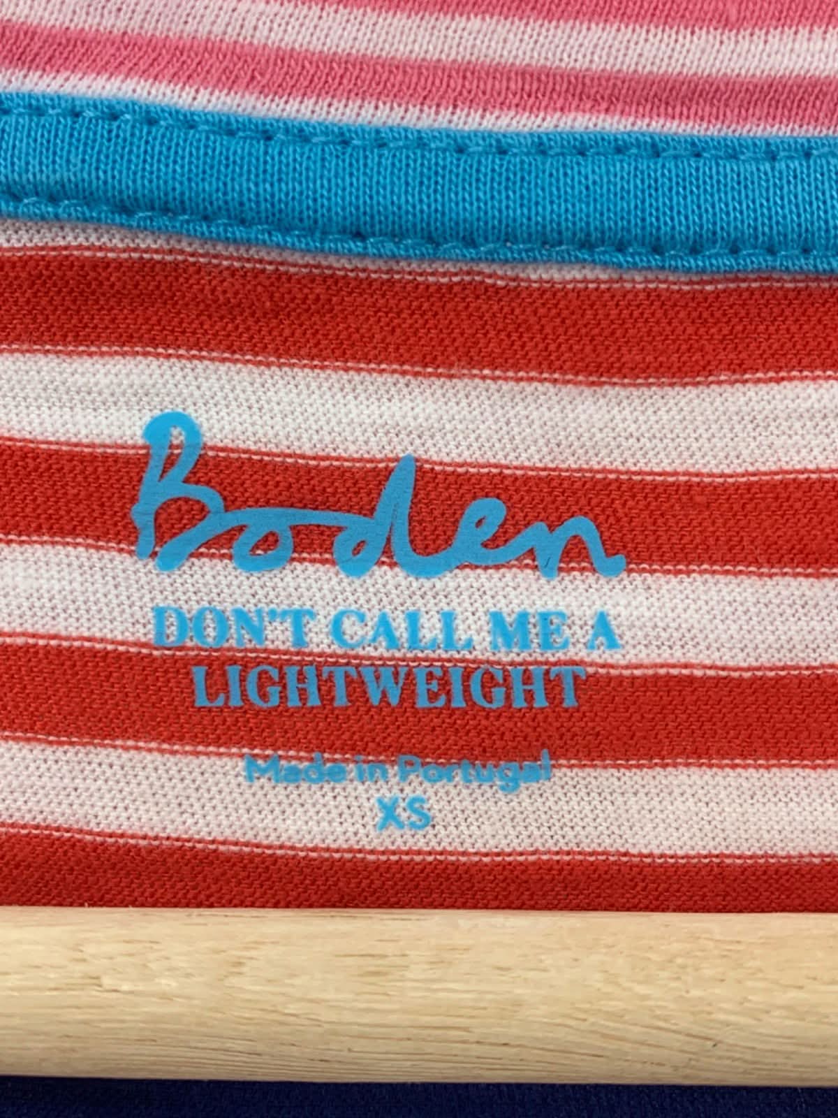 Boden Multicoloured Striped T-Shirt XS
