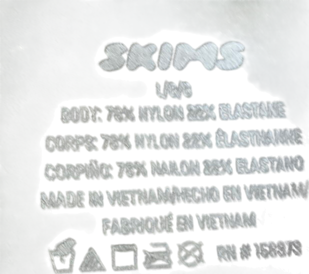 SKIMS Black Everyday Sculpt Mid Thigh Short - Onlyx UK L