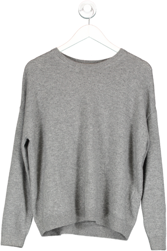 Weekend and Beyond Grey 100% Cashmere Sweater UK S