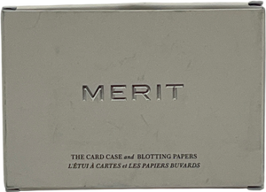 Merit Card Case And Blotting Paper