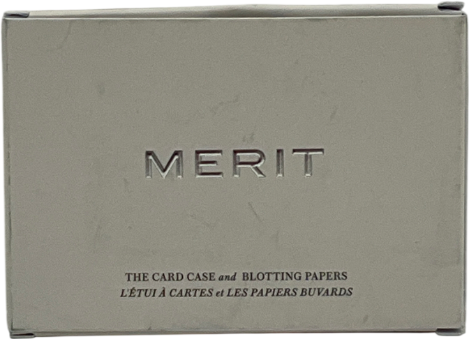 Merit Card Case And Blotting Paper