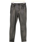 Mother Black The Super Swooner Faux Leather Jeans W29