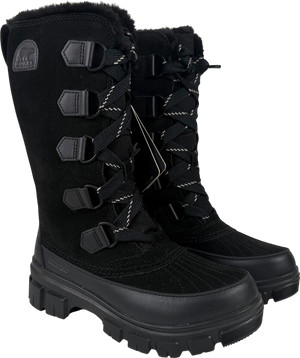 SOREL Black Torino Tall Waterproof Boots UK 4.5 EU 37.5